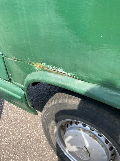 Betty -  the Well-loved campervan